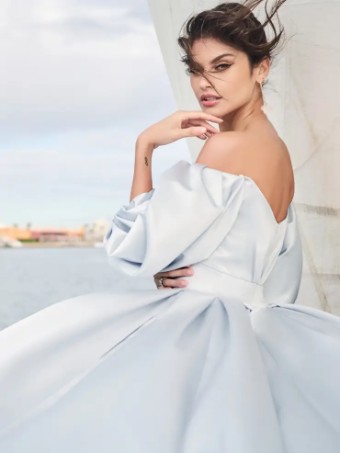 Sottero and Midgley 141057 #4 Glacier Blue thumbnail