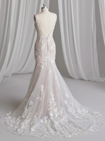 Maggie Sottero 141033 #5 Ivory over Soft Blush/Natural Illusion thumbnail
