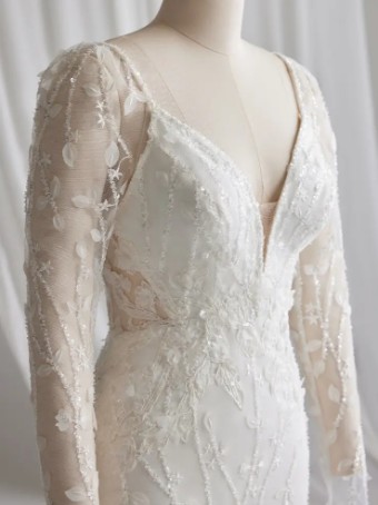 Sottero and Midgley 141054 #8 Ivory/Silver thumbnail