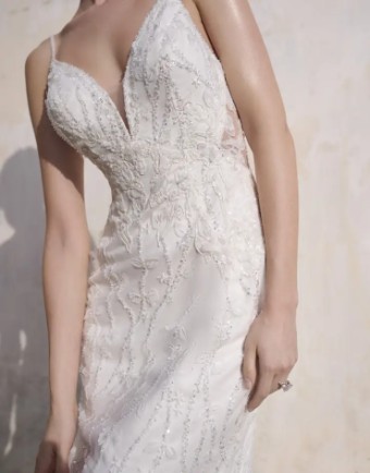 Sottero and Midgley 141054 #3 Ivory/Silver thumbnail