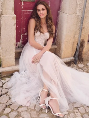 Maggie Sottero 141026 #1 Ivory over Soft Blush/Natural Illusion thumbnail