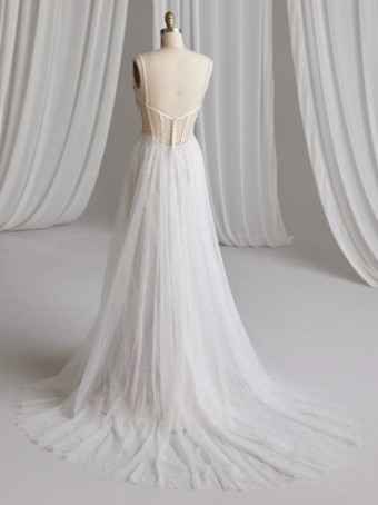 Maggie Sottero 141013 #8 Ivory over Soft Blush/Natural Illusion thumbnail