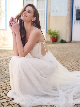 Maggie Sottero 141013 #1 Ivory over Soft Blush/Natural Illusion thumbnail