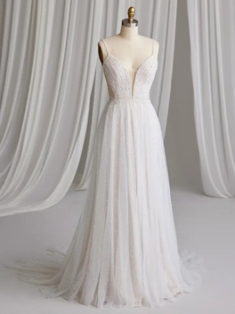 Maggie Sottero 141013 #5 Ivory over Soft Blush/Natural Illusion thumbnail
