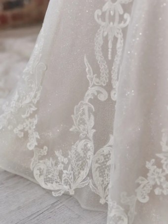 Maggie Sottero 138135 #12 Ivory/Mauve Ivory/Natural Illusion Nude/Mocha/Ivory/Nude thumbnail