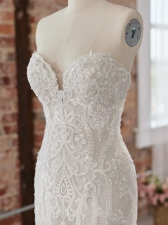 Maggie Sottero 138135 #9 Ivory/Mauve Ivory/Natural Illusion Nude/Mocha/Ivory/Nude thumbnail