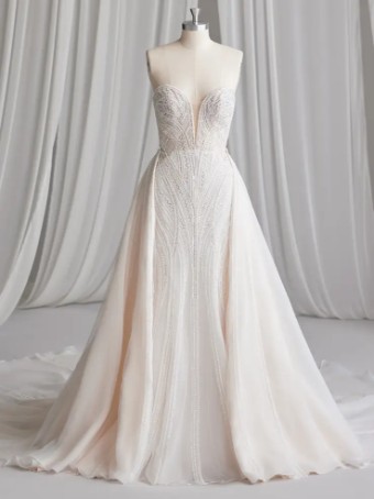 Sottero and Midgley 141066 #8 Blush/Ivory thumbnail