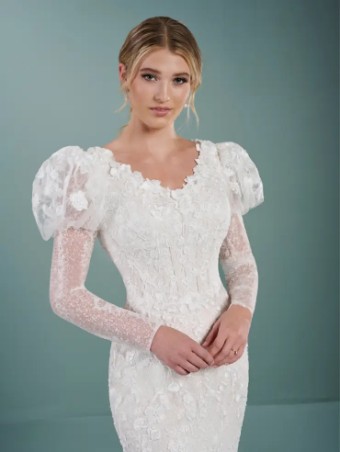House of Wu 142000 #2 default Ivory Almond/Ivory thumbnail