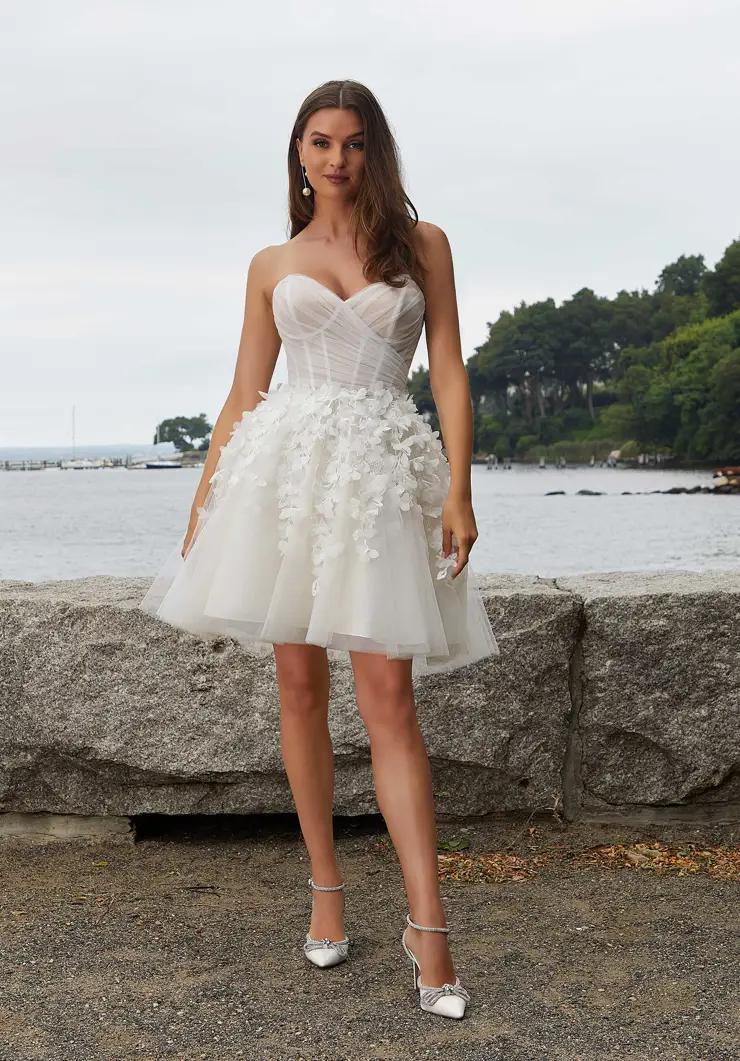 The Most Affordable Wedding Dresses Under $500  Wedding dresses under 500,  Sheer wedding dress, Boho wedding dress lace