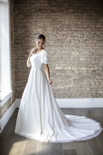 Modest Bridal Collection 142400 #1 Ivory thumbnail