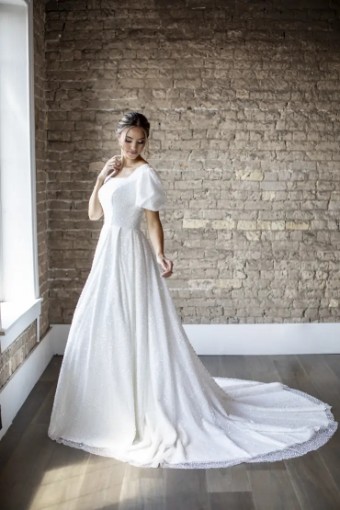 Modest Bridal Collection 142400 #1 Ivory thumbnail