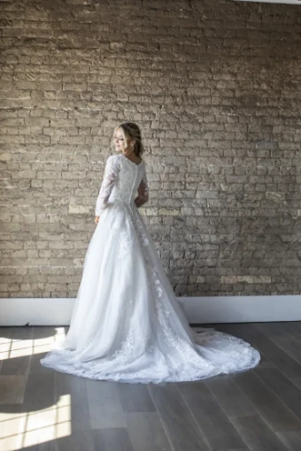 Modest Bridal Collection 142417 #2 default Ivory thumbnail