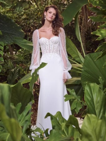 Maggie Sottero 142807 #8 Ivory (Natural Illusion) thumbnail