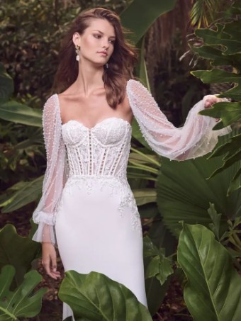 Maggie Sottero 142807 #9 Ivory (Natural Illusion) thumbnail