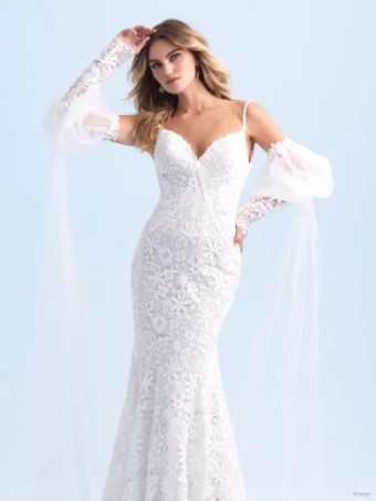 Disney Fairy Tale Weddings Collection 142176 #6 Ivory/Lavender/Nude thumbnail