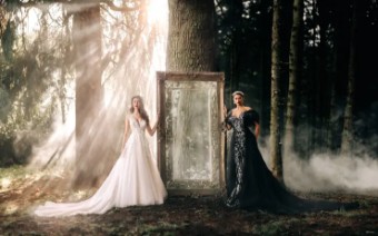 Disney Fairy Tale Weddings Collection 142179 #6 Black/Gold thumbnail