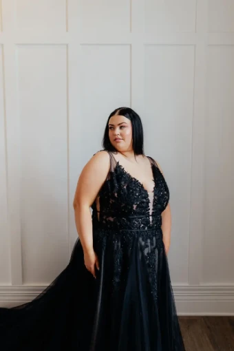 Morilee 134697 #1 Black/Blush thumbnail