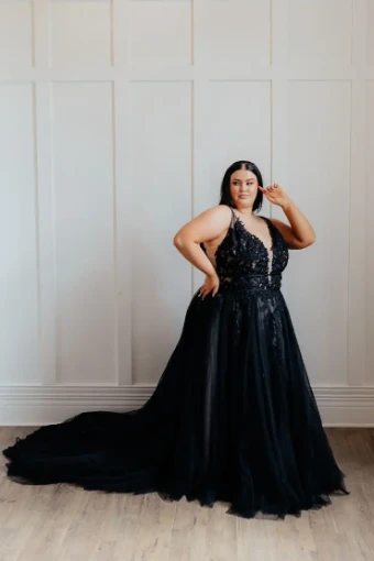 Morilee 134697 #0 default Black/Blush thumbnail