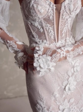 Maggie Sottero 143874 #6 Ivory over Soft Blush/Natural Illusion thumbnail