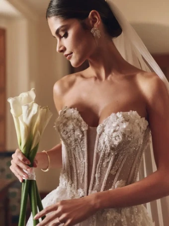 Sottero and Midgley 143896 #1 Ivory / Soft Blush thumbnail