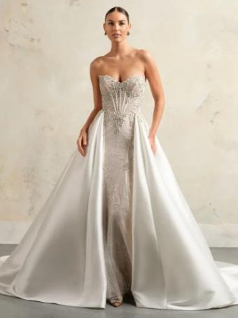 Sottero and Midgley 143894 #7 Ivory/Silver/Nude thumbnail