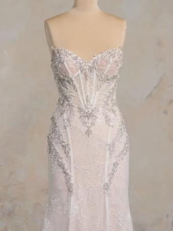 Sottero and Midgley 143894 #10 Ivory/Silver/Nude thumbnail