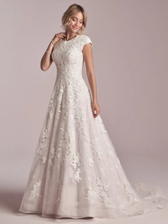 Rebecca Ingram 135144 #13 Ivory/Mauve thumbnail