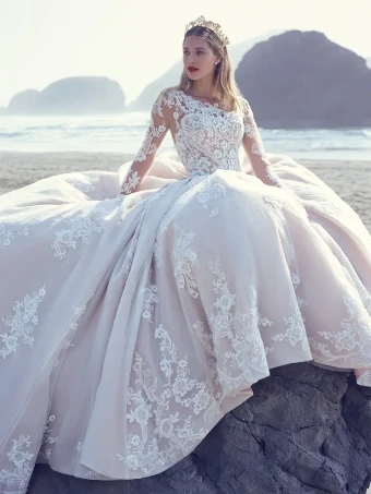 Sottero and Midgley 138171 #3 Ivory/Nude (Natural Illusion) thumbnail