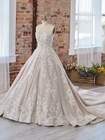 Sottero and Midgley 138171 #13 Ivory/Nude (Natural Illusion) thumbnail
