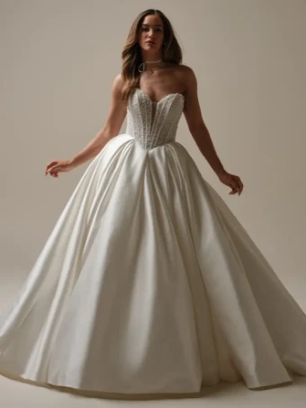 Maggie Sottero 144800 #3 Ivory (Natural Illusion) thumbnail