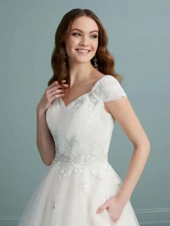 House of Wu 141407 #2 default Ivory Ivory/Pale Blush/Multi thumbnail
