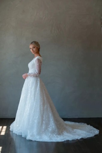Modest Bridal Collection 140619 #3 ivory/oyster thumbnail