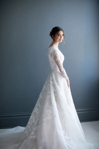 Modest Bridal Collection 138603 #8 default Ivory thumbnail