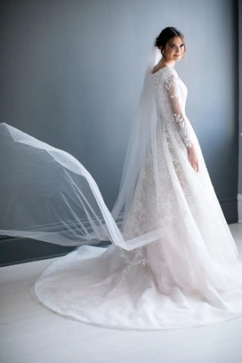 Modest Bridal Collection 138603 #3 Ivory thumbnail