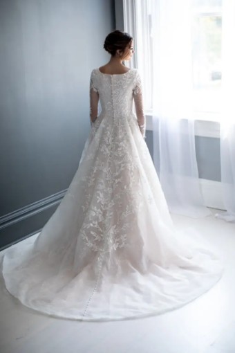 Modest Bridal Collection 138603 #1 Ivory thumbnail