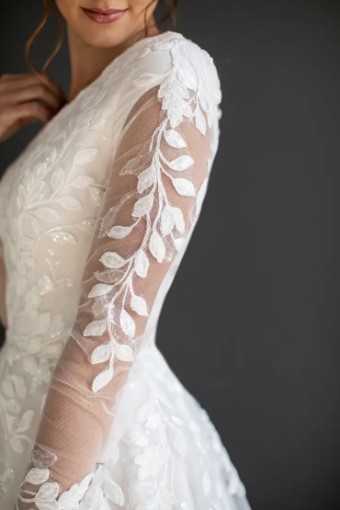 Modest Bridal Collection 138614 #2 Ivory thumbnail