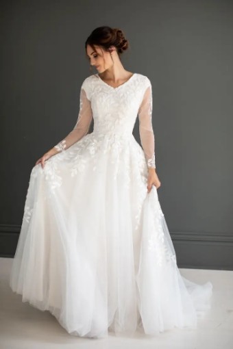 Modest Bridal Collection 138614 #0 default Ivory thumbnail