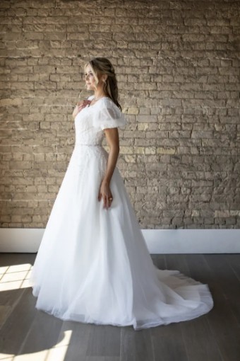 Modest Bridal Collection 142402 #1 Ivory thumbnail