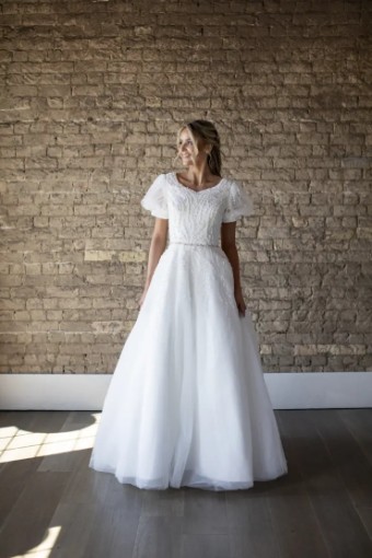 Modest Bridal Collection 142402 #2 Ivory thumbnail