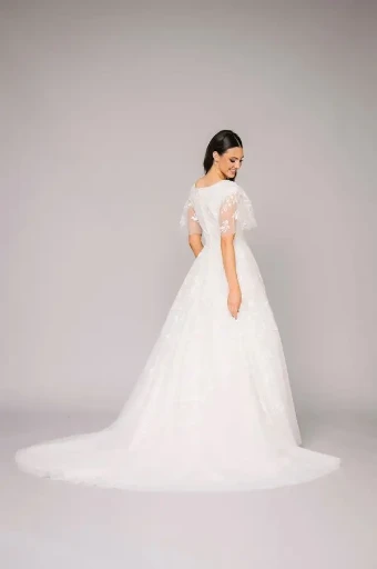 Modest Bridal Collection 143405 #1 ivory/oyster thumbnail