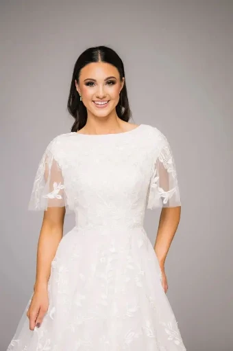Modest Bridal Collection 143405 #6 ivory/oyster thumbnail