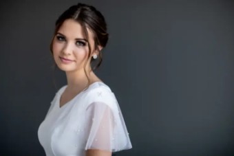 Modest Bridal Collection 138604 #3 Ivory thumbnail