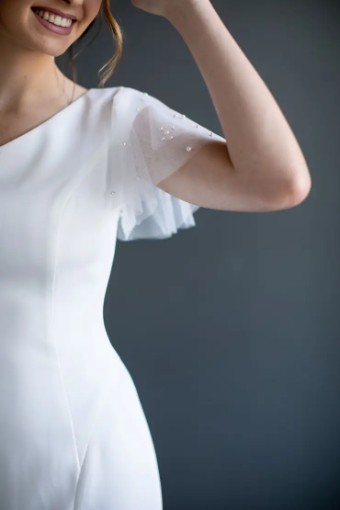Modest Bridal Collection 138604 #5 Ivory thumbnail