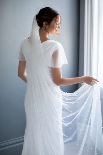 Modest Bridal Collection 138604 #6 Ivory thumbnail