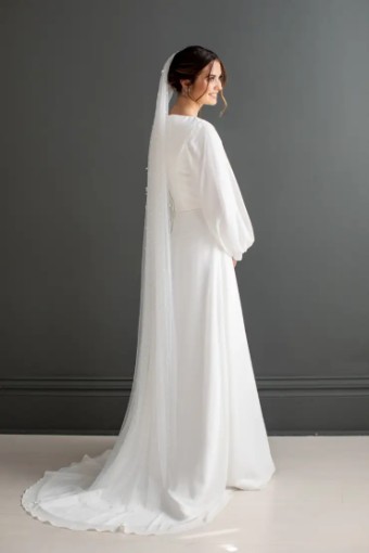 Modest Bridal Collection 138606 #7 Ivory thumbnail