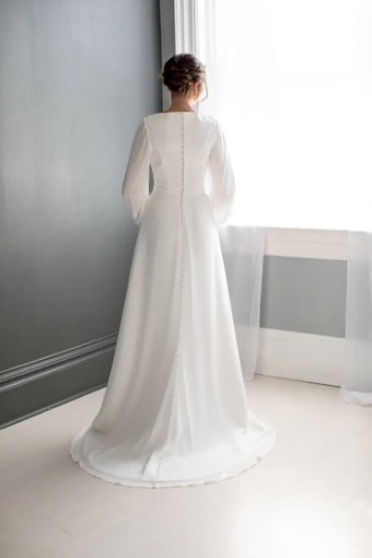 Modest Bridal Collection 138606 #10 Ivory thumbnail