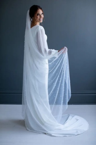 Modest Bridal Collection 138608 #5 Ivory thumbnail