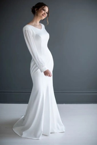 Modest Bridal Collection 138608 #6 Ivory thumbnail