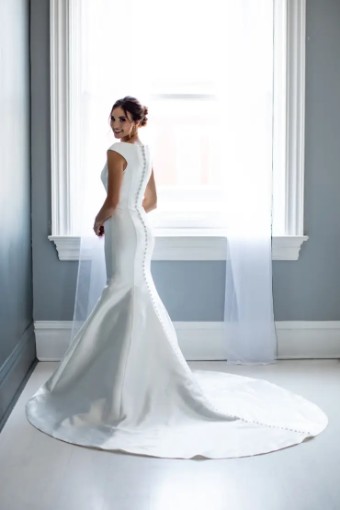 Modest Bridal Collection 138612 #1 Ivory thumbnail