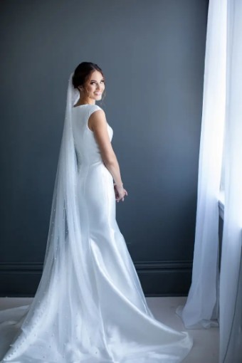 Modest Bridal Collection 138612 #3 Ivory thumbnail